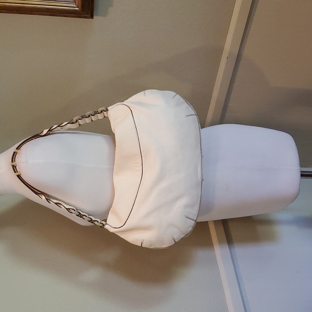 Anya Hindmarch cream leather hobo bag - Picture 3 of 11